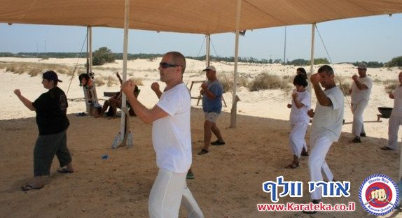 אימון מיוחד של סוף שבוע בחוף בית ינאי