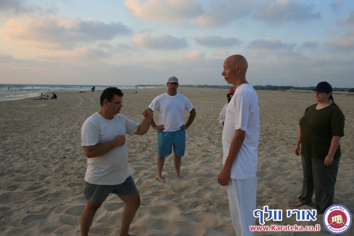 אימון מיוחד של סוף שבוע בחוף בית ינאי