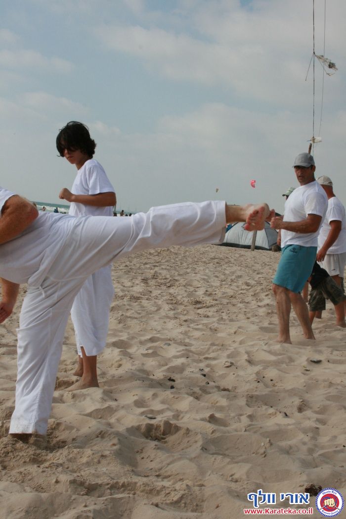 אימון מיוחד של סוף שבוע בחוף בית ינאי