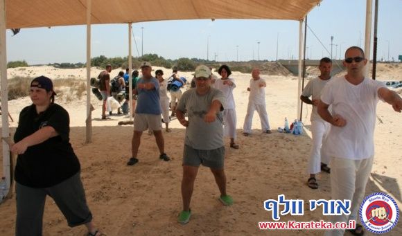 אימון מיוחד של סוף שבוע בחוף בית ינאי
