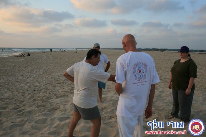 אימון מיוחד של סוף שבוע בחוף בית ינאי