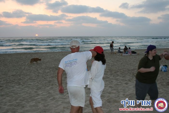 אימון מיוחד של סוף שבוע בחוף בית ינאי