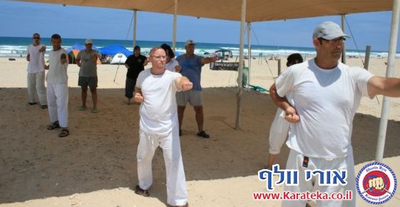 אימון מיוחד של סוף שבוע בחוף בית ינאי