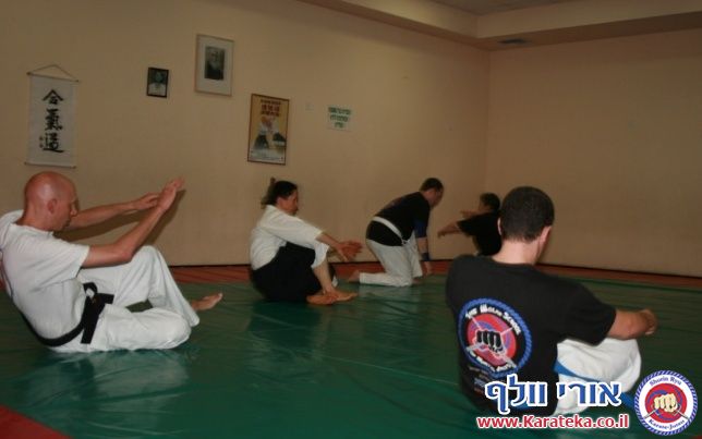 27-7-2009 שיעור משותף עם קבוצת אייקידו של אירית סנסאי