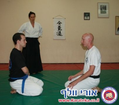 27-7-2009 שיעור משותף עם קבוצת אייקידו של אירית סנסאי