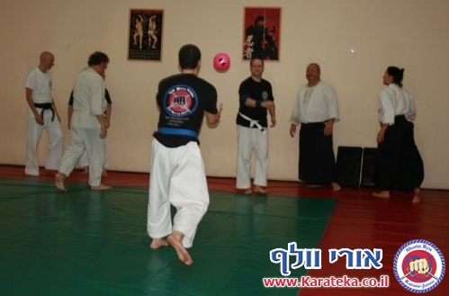 27-7-2009 שיעור משותף עם קבוצת אייקידו של אירית סנסאי