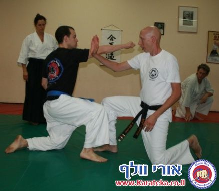 27-7-2009 שיעור משותף עם קבוצת אייקידו של אירית סנסאי