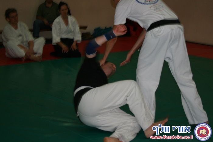 27-7-2009 שיעור משותף עם קבוצת אייקידו של אירית סנסאי