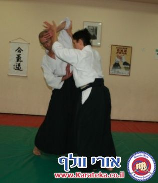 27-7-2009 שיעור משותף עם קבוצת אייקידו של אירית סנסאי
