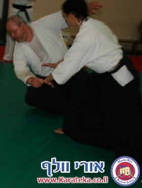 27-7-2009 שיעור משותף עם קבוצת אייקידו של אירית סנסאי