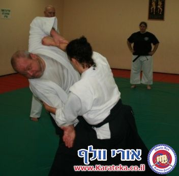 27-7-2009 שיעור משותף עם קבוצת אייקידו של אירית סנסאי