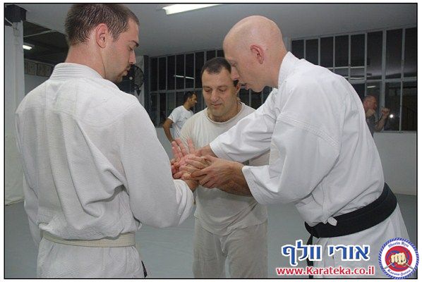שיעור מיוחד בהשתתפות ג'ייל סנסאי (קראטה), אירית סנסאי (אייקידו), שרון פרידמן מסיסטמה, ורונן סנסאי (אייקידו). תודה רבה לערן מלמד על התמונות הנפלאות