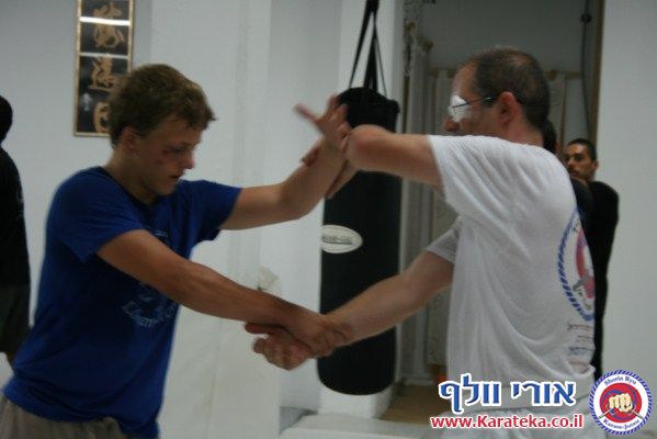 שיעור משותף עם קבוצת הקונג פו של עמית הימלשטיין 
