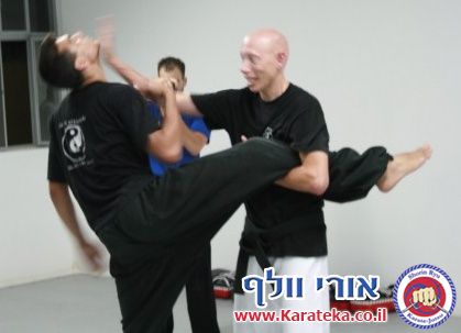 שיעור משותף עם קבוצת הקונג פו של עמית הימלשטיין 