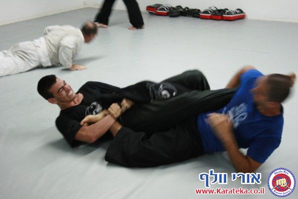 שיעור משותף עם קבוצת הקונג פו של עמית הימלשטיין 