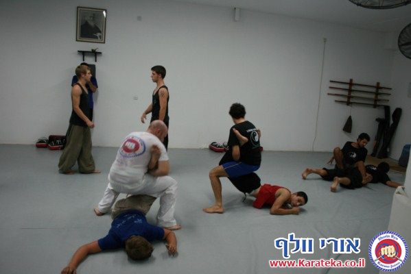שיעור משותף עם קבוצת הקונג פו של עמית הימלשטיין 