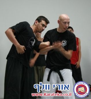 שיעור משותף עם קבוצת הקונג פו של עמית הימלשטיין 