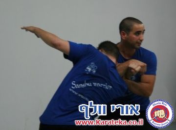 שיעור משותף עם קבוצת הקונג פו של עמית הימלשטיין 