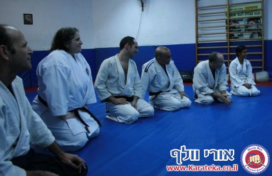 שיעור משותף עם ישראל טונג'י סנסאי המלמד אייקיג'וטסו. 14-11-2010