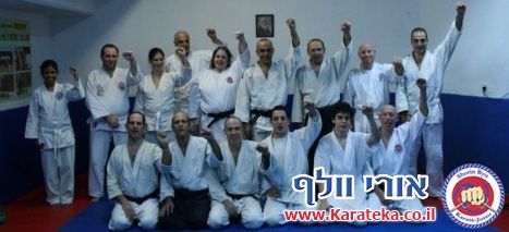 שיעור משותף עם ישראל טונג'י סנסאי המלמד אייקיג'וטסו. 14-11-2010