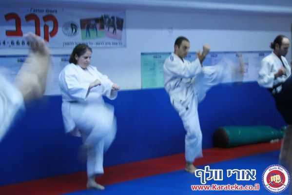 שיעור משותף עם ישראל טונג'י סנסאי המלמד אייקיג'וטסו. 14-11-2010