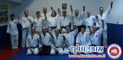 שיעור משותף עם ישראל טונג'י סנסאי המלמד אייקיג'וטסו. 14-11-2010