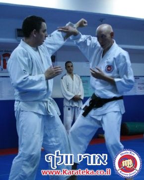 שיעור משותף עם ישראל טונג'י סנסאי המלמד אייקיג'וטסו. 14-11-2010