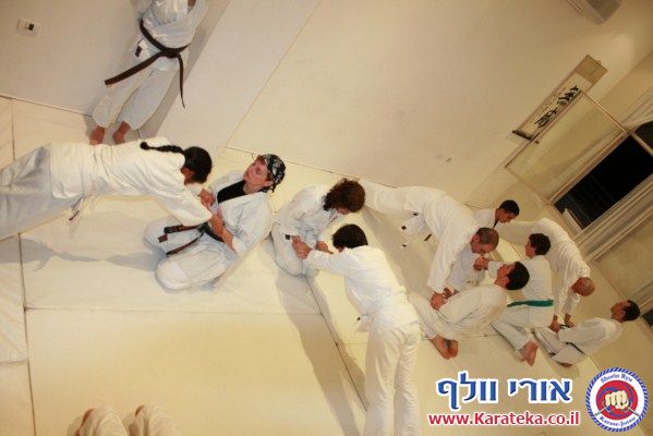 4/2011 אבי מזל טוב סנסאי, דאן 3 שוטוקאן, חזר לארץ לאחר גלי הצונאמי שפקדו את יפן, ובא להתארח אצלנו בדוג'ו. באימון נכחו תלמידים מבתי ספר שונים