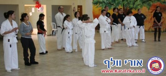 2-3/12/2011 מחנה אימונים של סוף שבוע בהשתתפות מורה אורח מחו''ל. 