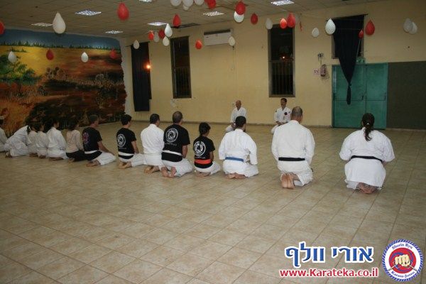 2-3/12/2011 מחנה אימונים של סוף שבוע בהשתתפות מורה אורח מחו''ל. 