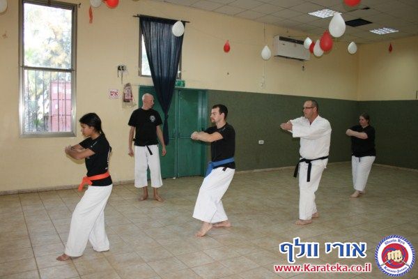 2-3/12/2011 מחנה אימונים של סוף שבוע בהשתתפות מורה אורח מחו''ל. 