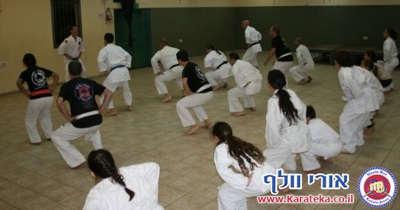2-3/12/2011 מחנה אימונים של סוף שבוע בהשתתפות מורה אורח מחו''ל. 