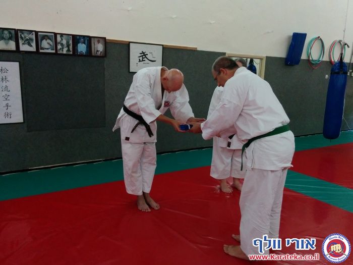 29/5/2015 בחינות לחגורה כחולה של גדי וניר, הבחינה לחגורה ירוקה של מתן בבית הספר לאמנויות לחימה והגנה עצמית בהדרכת אורי וולף שורין ריו קראטה ג'וטסו ישראל