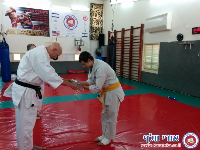 29/5/2015 בחינות לחגורה כחולה של גדי וניר, הבחינה לחגורה ירוקה של מתן בבית הספר לאמנויות לחימה והגנה עצמית בהדרכת אורי וולף שורין ריו קראטה ג'וטסו ישראל