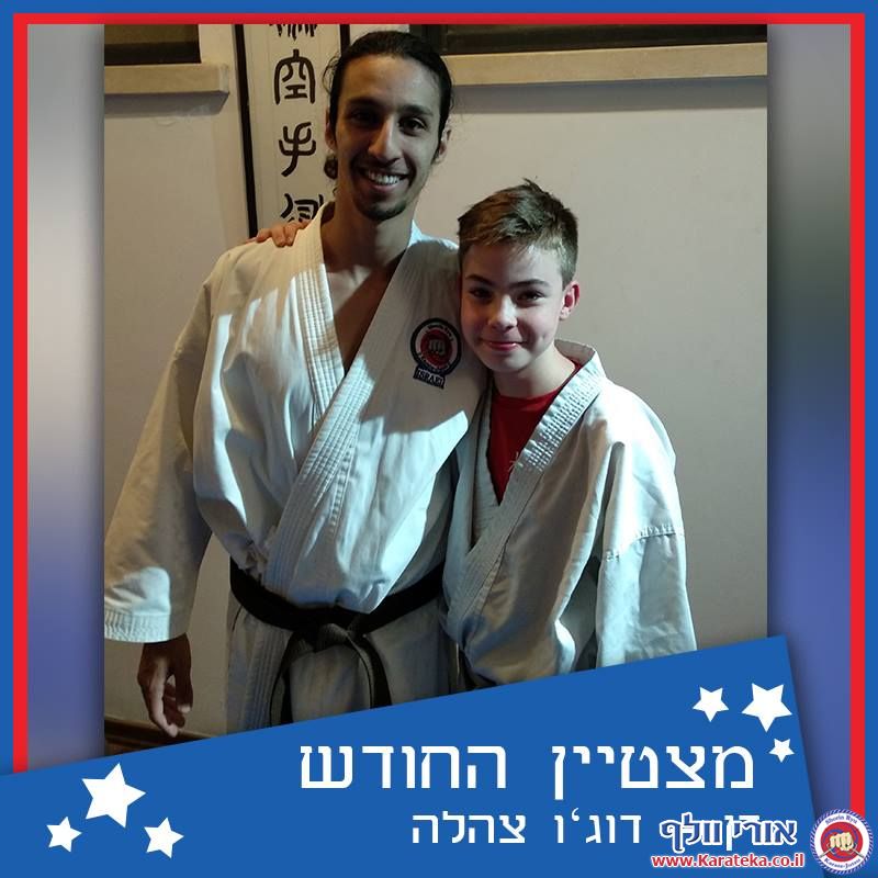 בכל חודש נבחר תלמיד אחד מבין כל הקבוצות בכל דוג'ו להיות התלמיד המצטיין. קראטה  אמנויות לחימה  הגנה עצמית